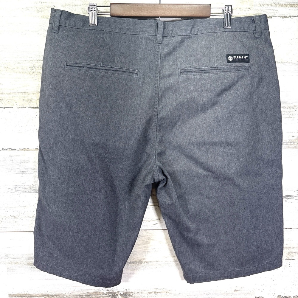 Element Mens Gray Element Flex Flat Front 12" Ins… - image 4